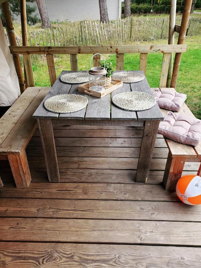 Vakantiepark De Bergen Wanroij - Safaritent 外观 照片